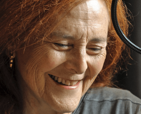 Liliane Lijn © Deutschlandradio / Sandro Most